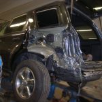 Ford Escape - Back-Left Frame Removal
